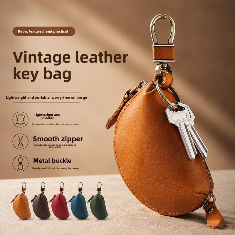 2026 New Retro car key bag universal key bag key storage bag practical portable