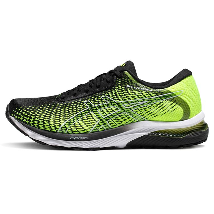 

новые Asics Gel Stratus 2 Knit Safety Yellow Black 42