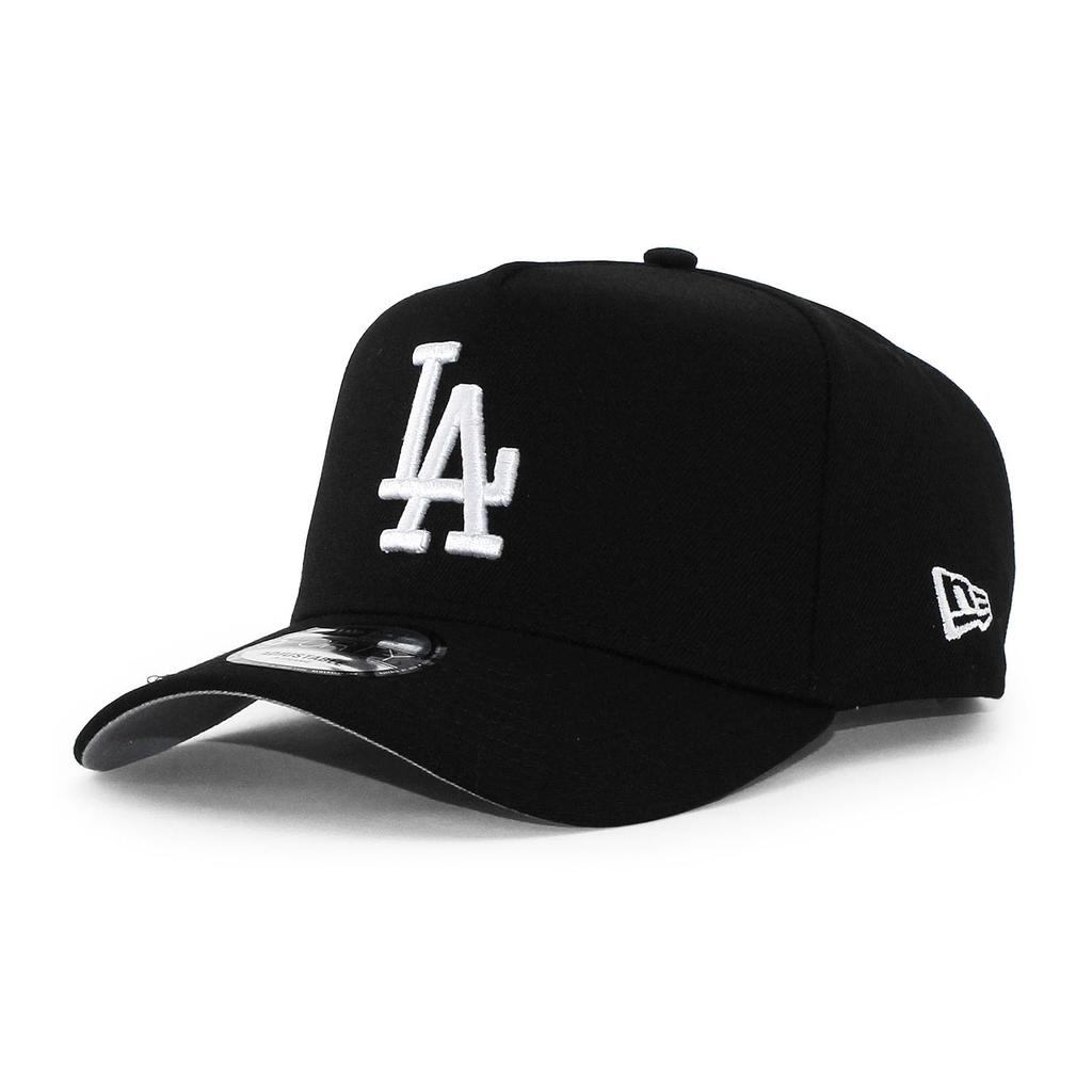 New Era 9FORTY SNAPBACK CAP 940 MLB NFL NBA MLS Snapback One Los Angeles Dodgers A-FRAME A-FRAME (JP, Alphabet, Size, (Black/White)) [Used]