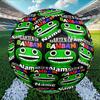 Custom Name Personalized Game Rainbow Friends Print Size 5 Soccer Ball Training & Match Football, for Team, Kicking, Gift for Football Enthusiasts