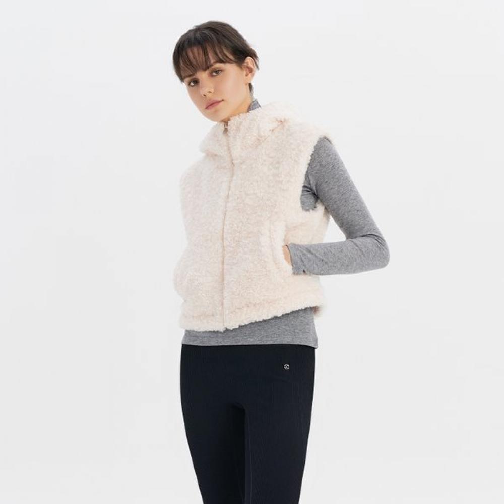 Huit Fleece Hooded Vest Htwvt3l01t