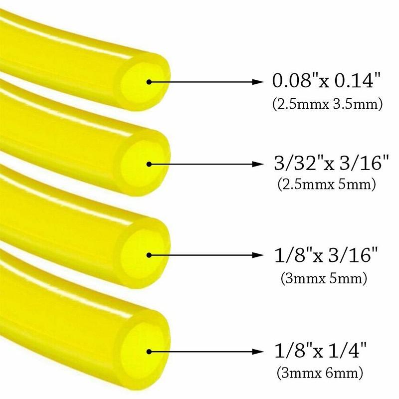 Fuel Pipes Hose Gas Tube Kit For Chainsaw Blower String Trimmer Tools