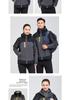 Men's Custom Logo Three-in-One Windproof Work Jacket for Auto Repair Shops