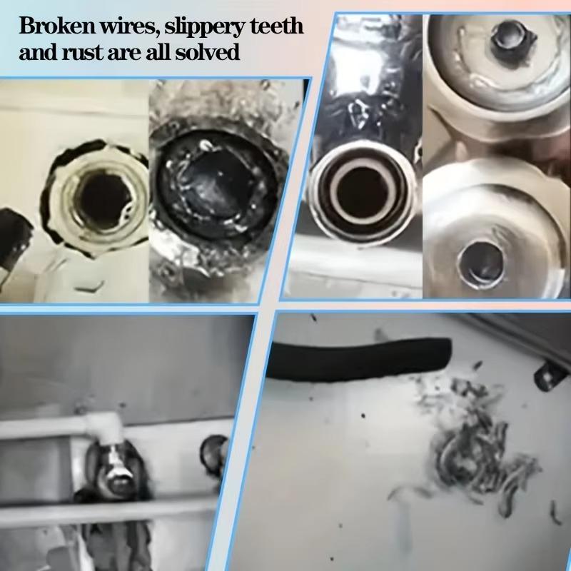 Upgraded Faucet Angle Valve Broken Wire Extractor Tool, Portable Tap Water Pipe Repair Kit for PPR/PPE Pipes
