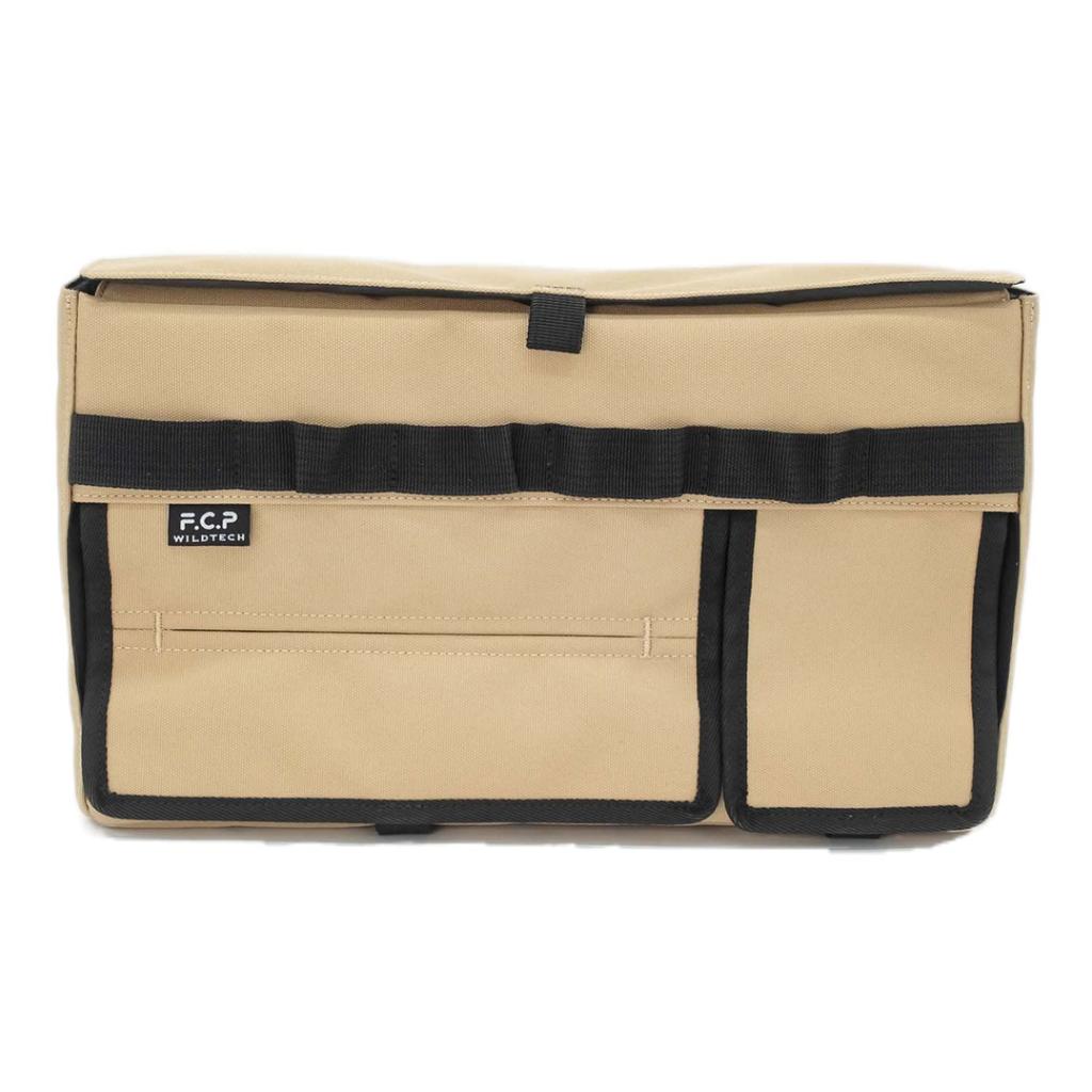 WILDTECH Camping Sacred Treasure CORDURA with YouTuber Outdoor YouTuber fuku wildtech Consumables Storage Case Three-Piece Case, Fabric, 215-AFXP248