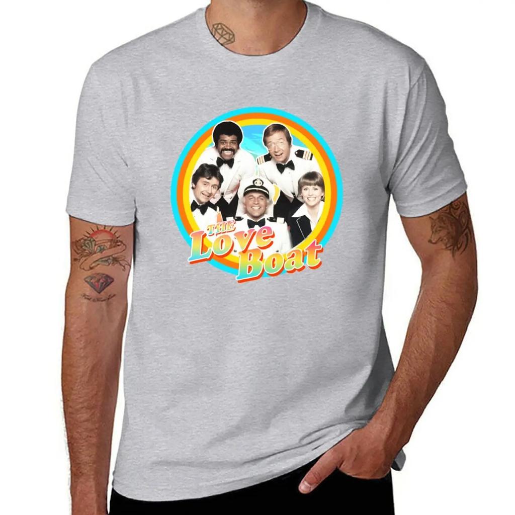The Love Boat - Retro T-Shirt customizeds kawaii clothes t shirts for graphic