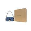 New COACH Tabby Fabric Shoulder Bag Handbag Crossbody Bag Shoulder Bag Women's Denim Blue CA105-B4UDF