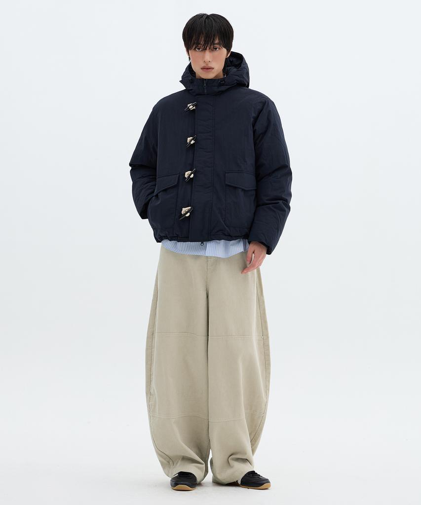 FILLUMINATE Double Knee Corduroy Pants - Brown