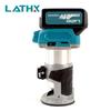 Makita-Style Brushless Electric Trimmer & Engraver with Lithium Battery and Aluminum Base
