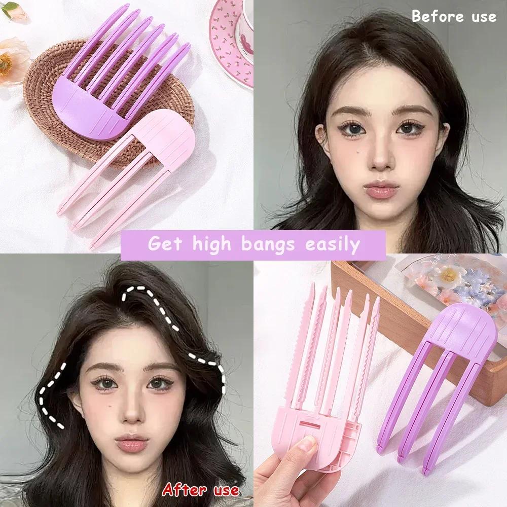 Fluffy Hairpin Curling Bangs Clips Hair Roots Volumizing Hair Clips Women Curling Fixed Shape Clips Fashion Volume Hair Roller