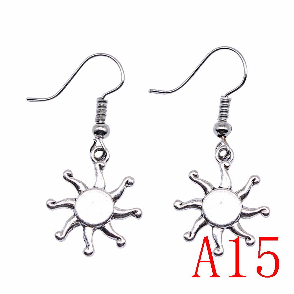 

Серьги-солнце для женщин Подарок Woman Jewelri A15-17mm-B11715