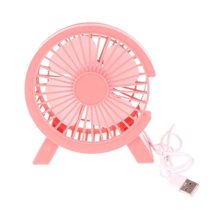 1 Piece Home Outdoor Desktop Cooler Electric Mini Fan Portable Cooling For Laptops Silent Usb Fan Camping Air Mini Appliances