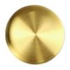 Round Tray Gold Stainless Steel Disc Decorative Shiny Candle Holder for Jewelry Makeup Keys Home Decor Gift for