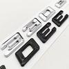 New 3D ABS Chrome Black Car Styling Logo 330e Badge Sticker Rear Trunk Emblem Decals For BMW 330e Auto Tail Accessories
