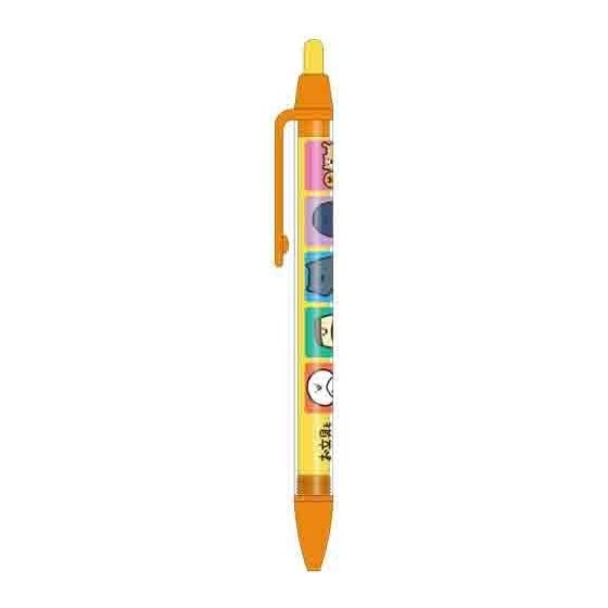 Sun-Star Stationery Obungu to Issho Ballpoint Pen, Japanese Food, Clear Material, Glitter, 0.7mm, Black Ink, S4658183