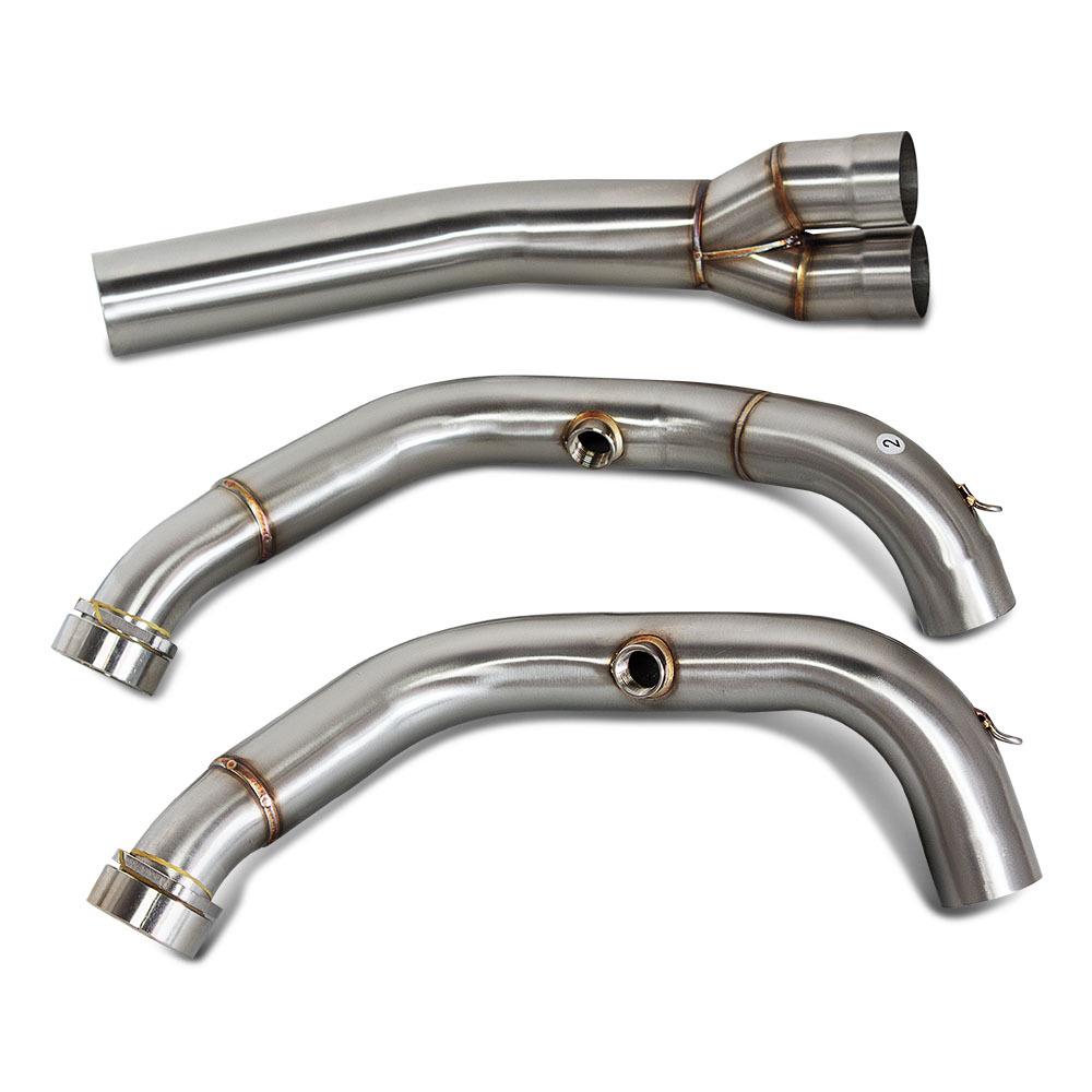 Motorcycle Wuji DS900X Stainless Steel Exhaust Pipe for Non-destructive Installation