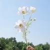 Plastic Artificial Cosmos Flower Branch Realistic Fake Flower  Home Hotel Table Decor