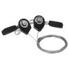 1 Pair Bike Thumb Shifters Shifter Levers Bicycle Derailleur