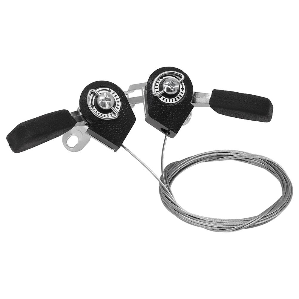 1 Pair Bike Thumb Shifters Shifter Levers Bicycle Derailleur