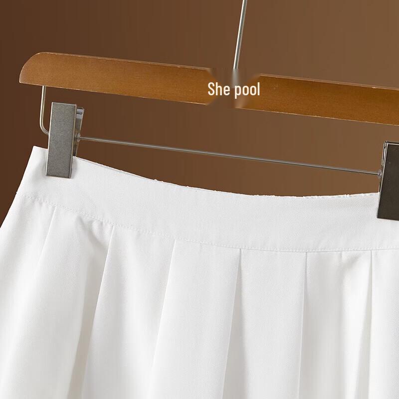 Damenrock mit hohem Bund, Faltenrock, A-Linie