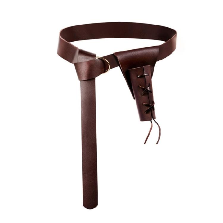 Medievals Knights Costume Halloween Knights Pirate Cosplay Costume Renaissances Costume Accessories Belt Swords Frogs