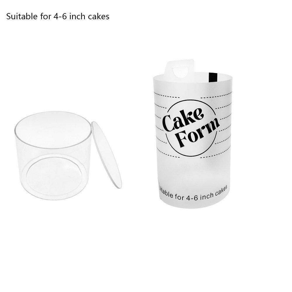 Adjustable Round Cake Ring Mold Retractable Fondant Tools Mousse Cake Ring Acrylic Circle Baking Ring Cake Tools