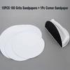 Plastic Semi Circular Angle Sanding Tool Multifunctional Sanding Sandpaper  DIY Projects