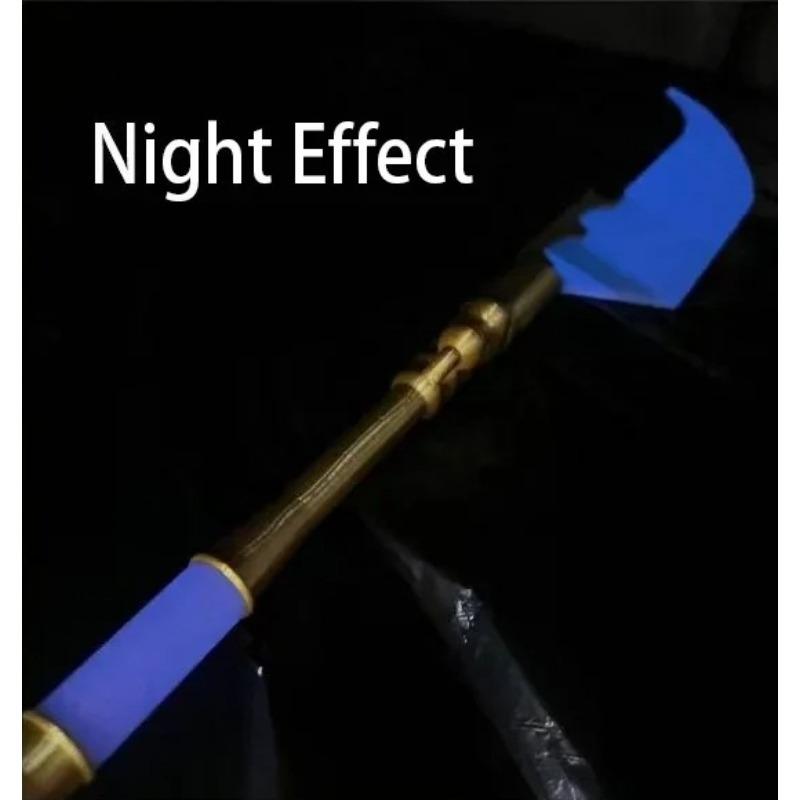 Spada Lunga Cosplay Demone Mira Oggetto di Scena Adulto Fantasia Coltello Travestimento Oggetti di Scena Accessori Carnevale Decorazione da Scrivania Regali di Natale