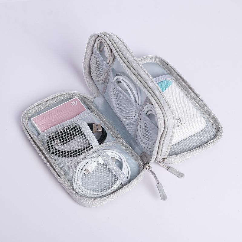 Waterproof Multi-functional Storage Bag for Cables, Earphones, Hard Drives, and Power Banks