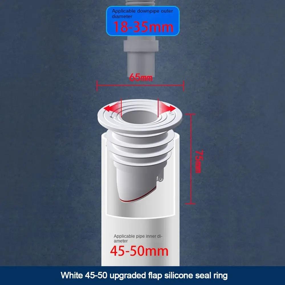 Bathroom Accessories Colander Seal Stopper Sewer Shower Drainer Pipe Sealing Ring Water Pipe Plug Floor Drain Drain Cover