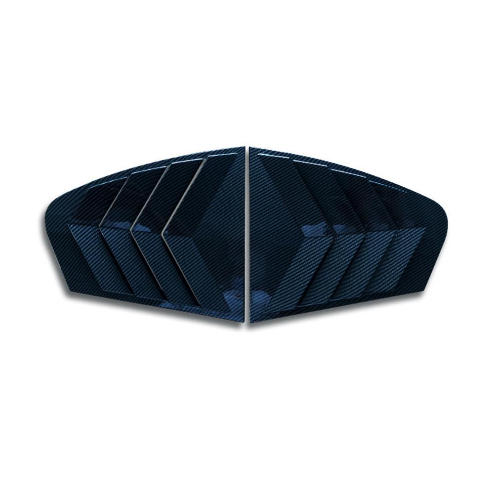 2pcs Car Rear window louvers For Volkswagen Passat b8 2019 2020 2021 2022 Blinds Side Tuyere Louvers Hatchback Style Accesso