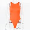 Sommer Streetwear Bodysuit Mit Doppellagigem Milchseidenstoff Für Damen