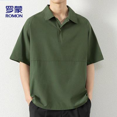 Men's Polo Collar Short Sleeve Cooling T-Shirt