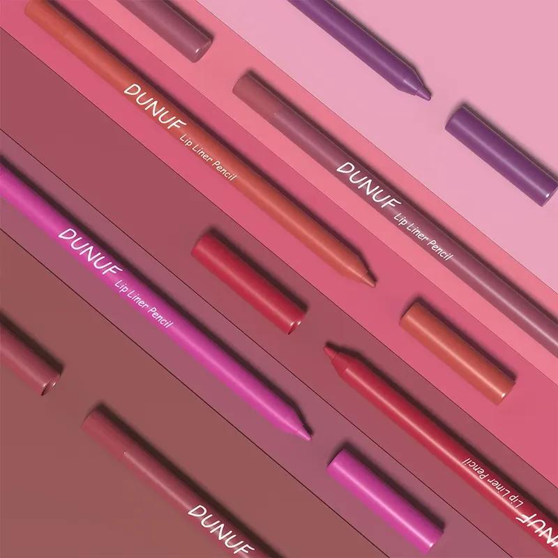 23 Kolory Piankowy Lipliner Trwały Wodoodporny Szminka w Pisaku Miękka Mgiełka Delikatne Różowe Brązowe Fioletowe Kolory Matowa Kredka do Konturowania Ust