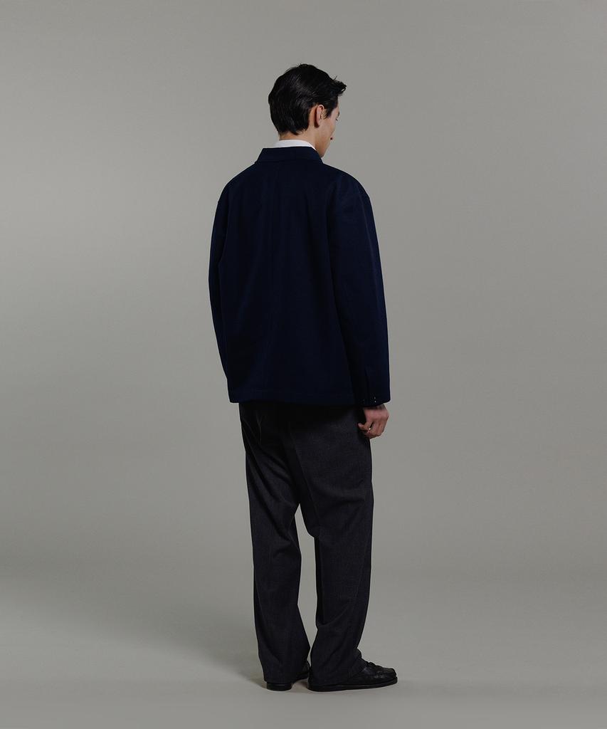 Blankroom French Work Jacket_Navy