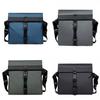 Mens Minimalist Business Messenger Bag With Waterresistant Polyester For Daily Office Use