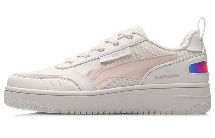 Li Ning NO.258 Slip Resistant Abrasion Resistant Slip Resistant Abrasion Resistant Low top Skateboard Shoes Women s AGCR202-2 37.5