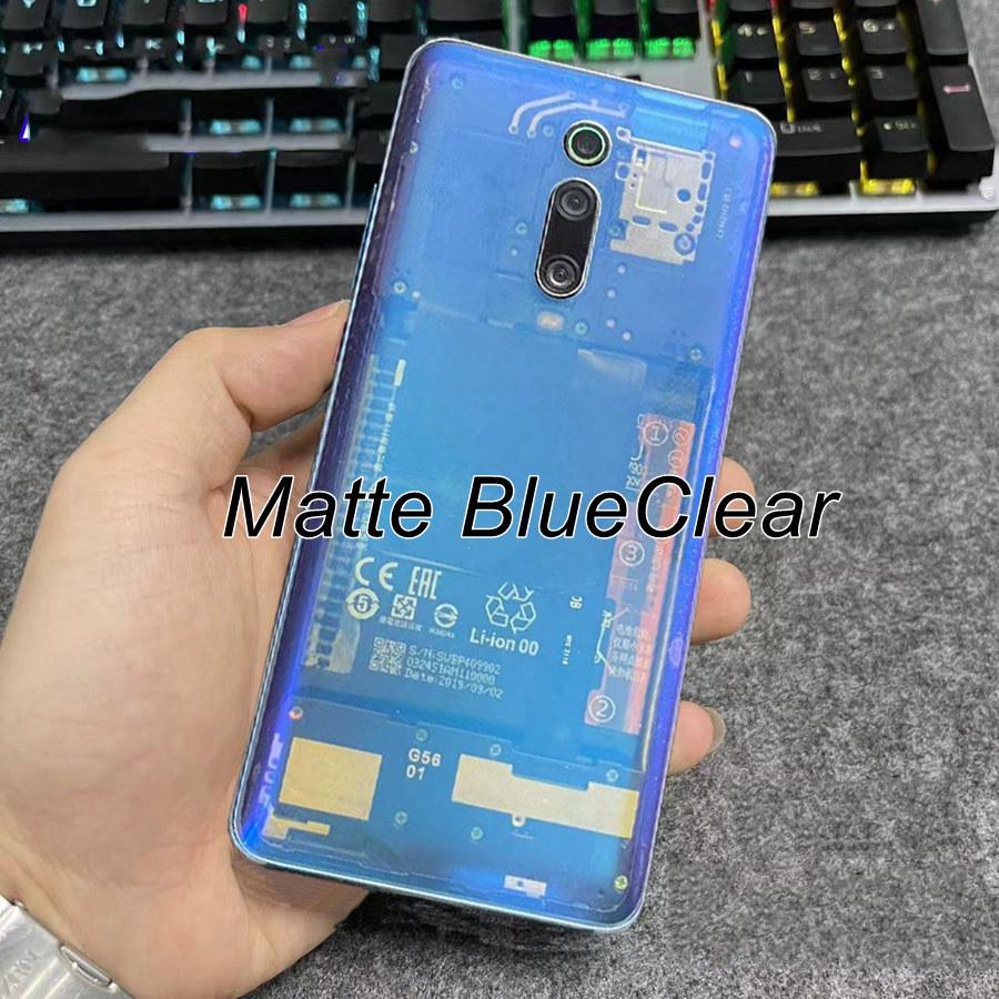 Transparent Clear Battery For Xiaomi Mi 9T Pro Back Glass Panel