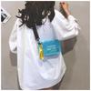 Women Fashion Clear Sweet Purses Candy Color Messenger Bag Crossbody Bags Shoulder Bag Transparent Jelly Bag