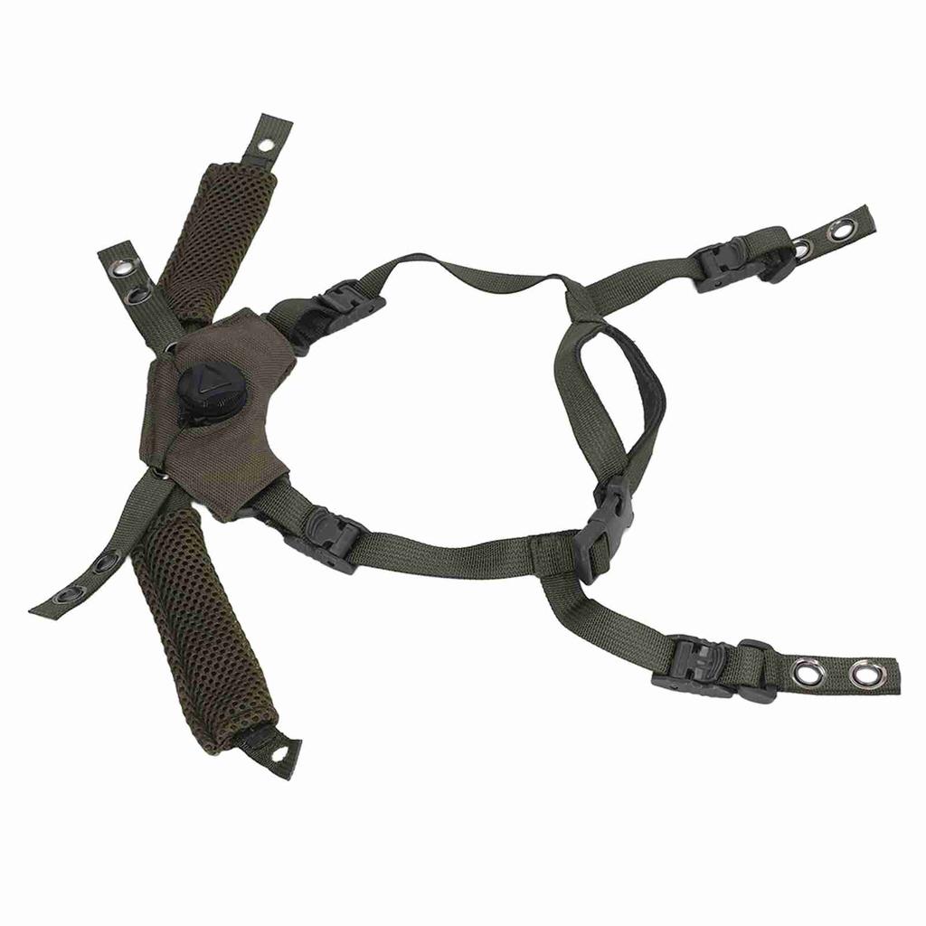 Adjustable Dial Suspension System Chin Strap Helmet Accessories for Fast for MICH for Wendy Helmet OD Green