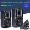Professional High-Power 12-15 Inch Stage and Home Audio Subwoofer for KTV, Conference, Dance, and Cinema
