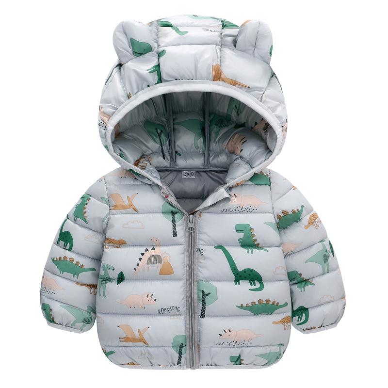 Baby Cotton Jacket Autumn Winter Infant Cotton Jacket Cartoon Ear Style Top Cotton Coat Cotton Padded Jacket Cotton Clothing