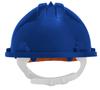 Certified safety helmet, blue
