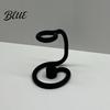 Unique Styling Stationery Display 3D Printed Pen Holder with Stable Base, Desktop Smooth Burr-free Stand, Minimalist Art Sculpture for Home