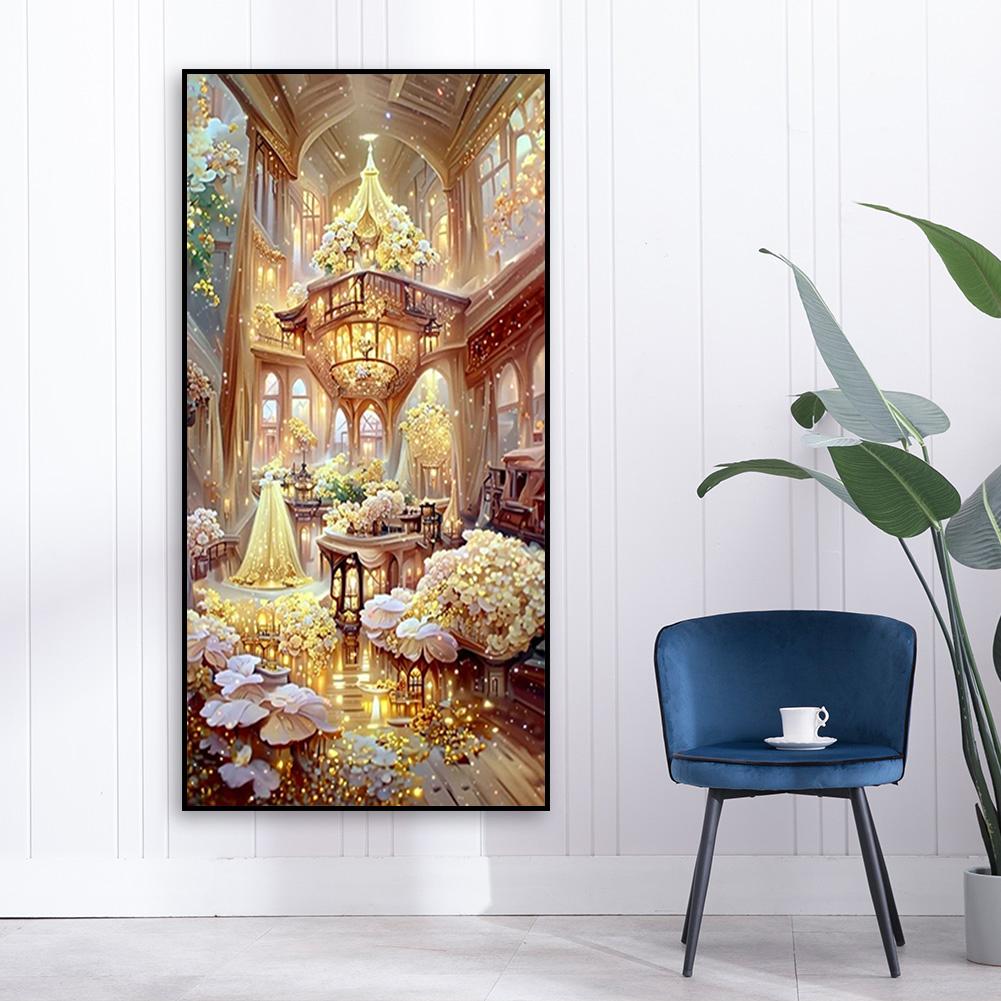 Neverland Ranch 5D DIY Diamond Painting Kits Full Round Drill Wall Decor Crafts Rhinestone Drawing Home Art Craft Bedroom Decor