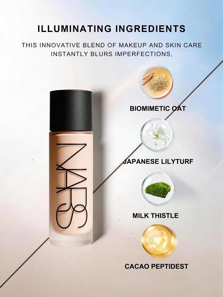 Nars Light Reflecting Advanced Skincare Foundation YULONG L1.5 L2 10ml Travel Size