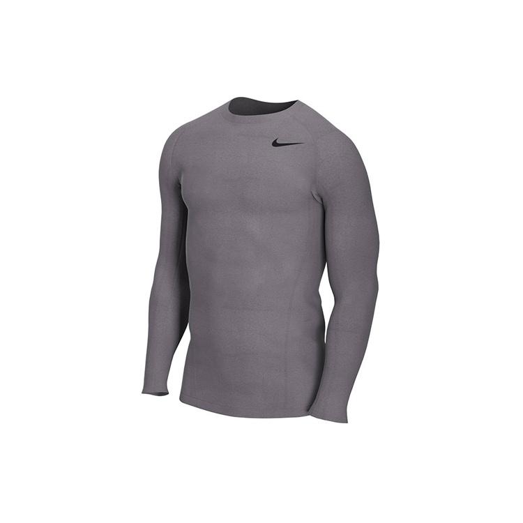 Nike Therma Sports Slim Fit Version Training Long Sleeves Gray Men s 929722-036 XXL