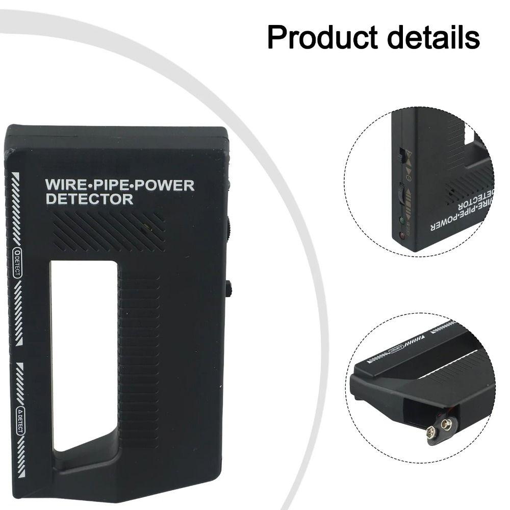 High Sensitivity Wall Detector Scanner Adjustable Metal Detector Wire Pipe Power Detector Office