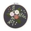 Embroidery DIY Fabric Art Kit Material Bag Handmade Creativity Beginner's Simple Plant Flower Hanging Picture