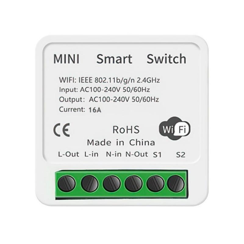 Graffiti Zigbee/WiFi Smart Multi-channel Switch: On-Off, Dry Contact, Curtain Control, Dimming, Metering Compatibility